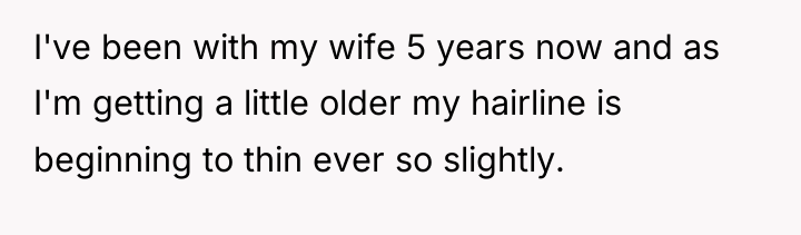 I've been with my wife 5 years now and as...