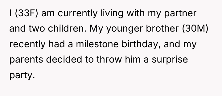 I (33F) am currently living with my partner and two...