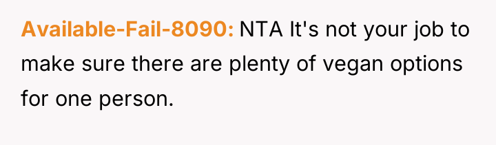 Available-Fail-8090 NTA It's not your job to make sure there...