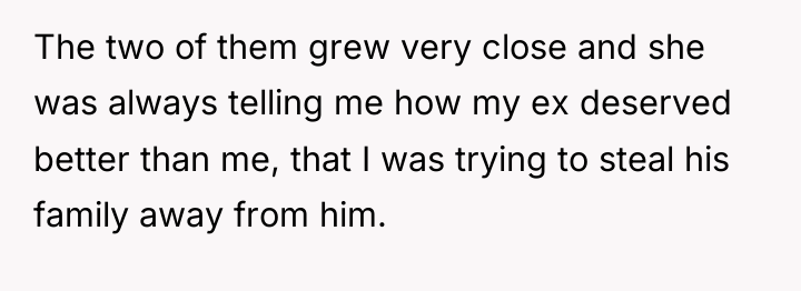 The two of them grew very close and she was...