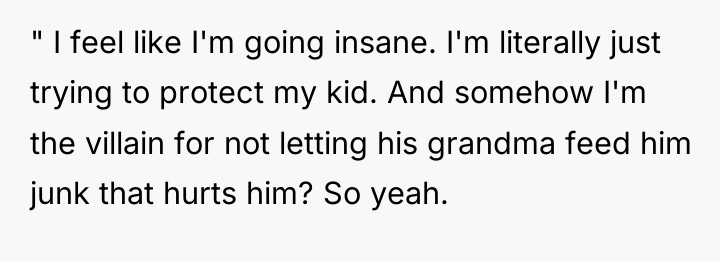 " I feel like I'm going insane. I'm literally just...