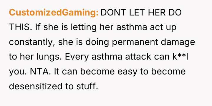 CustomizedGaming DONT LET HER DO THIS. If she is letting...
