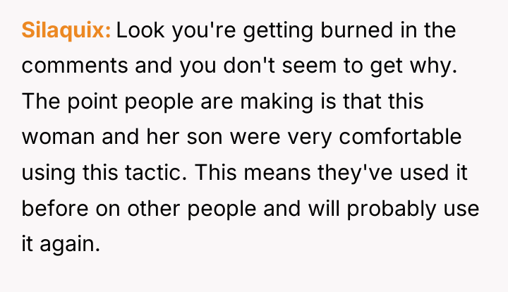 Silaquix Look you're getting burned in the comments and you...