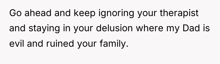 Go ahead and keep ignoring your therapist and staying in...