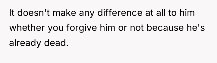 It doesn't make any difference at all to him whether...