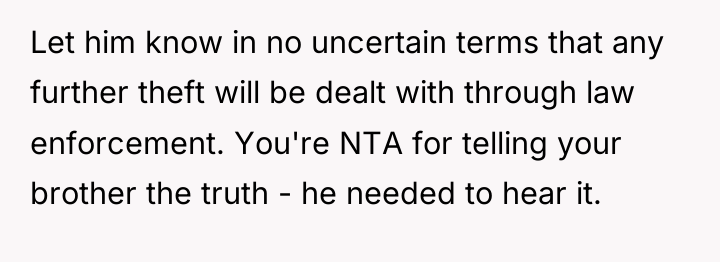 Let him know in no uncertain terms that any further...