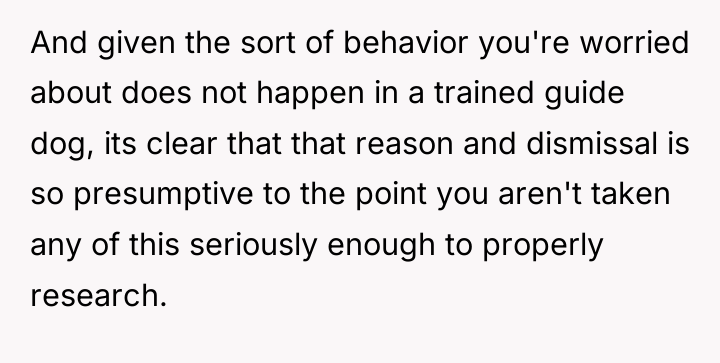 And given the sort of behavior you're worried about does...