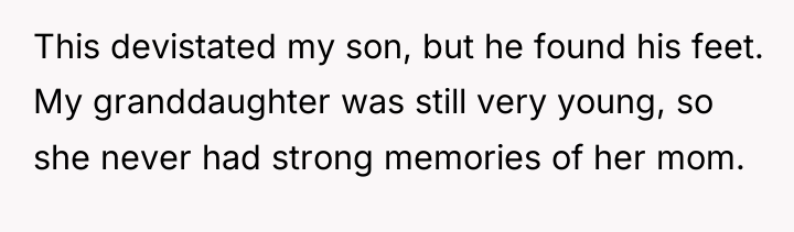This devistated my son, but he found his feet. My...