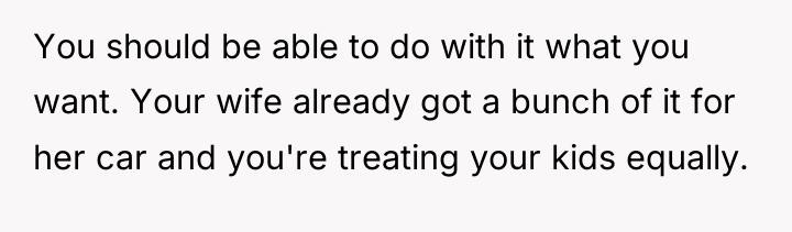You should be able to do with it what you...
