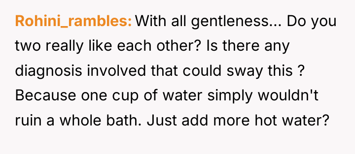 Rohini_rambles With all gentleness... Do you two really like each...