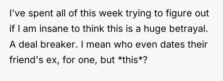 I've spent all of this week trying to figure out...