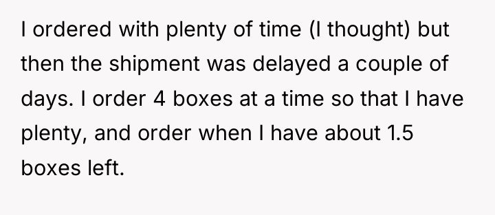 I ordered with plenty of time (I thought) but then...
