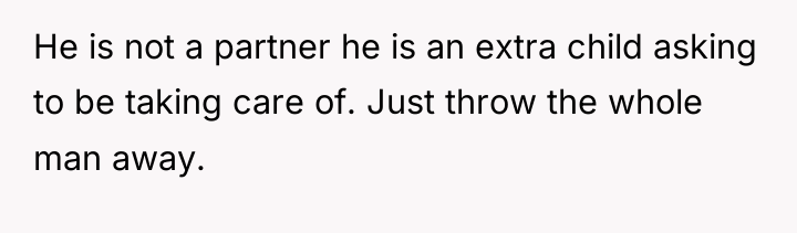 He is not a partner he is an extra child...