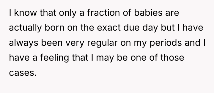 I know that only a fraction of babies are actually...