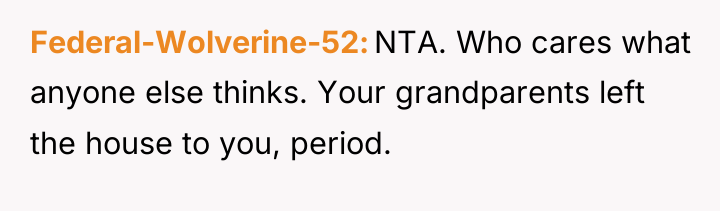 Federal-Wolverine-52 NTA. Who cares what anyone else thinks. Your grandparents...