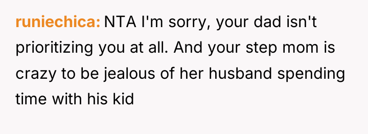 runiechica NTA I'm sorry, your dad isn't prioritizing you at...