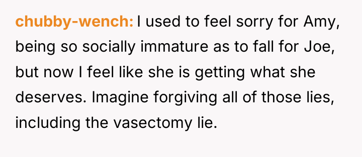 chubby-wench I used to feel sorry for Amy, being so...