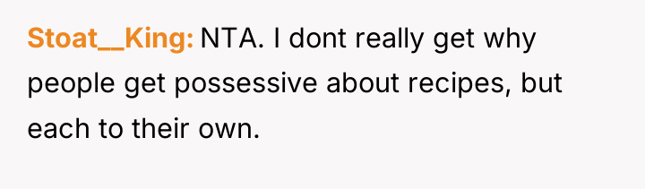 Stoat__King NTA. I dont really get why people get possessive...