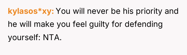 kylasos*xy You will never be his priority and he will...