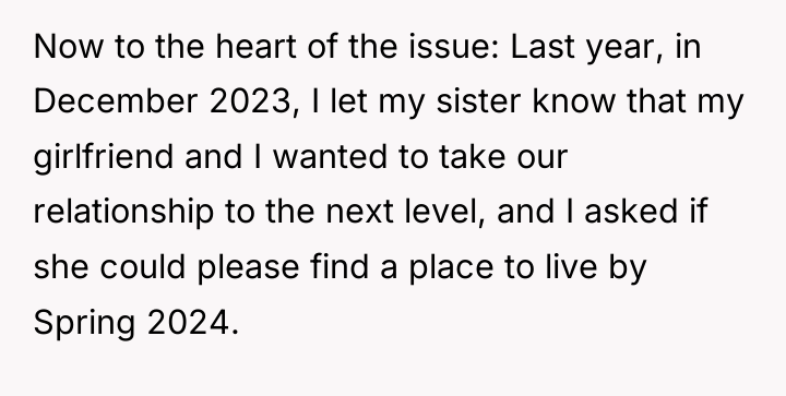 Now to the heart of the issue: Last year, in...