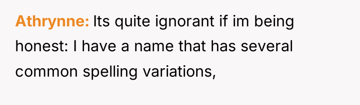 Athrynne Its quite ignorant if im being honest: I have...