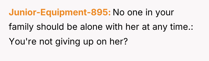 Junior-Equipment-895 No one in your family should be alone with...