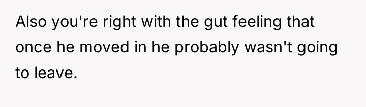 Also you're right with the gut feeling that once he...