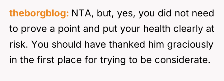 theborgblog NTA, but, yes, you did not need to prove...