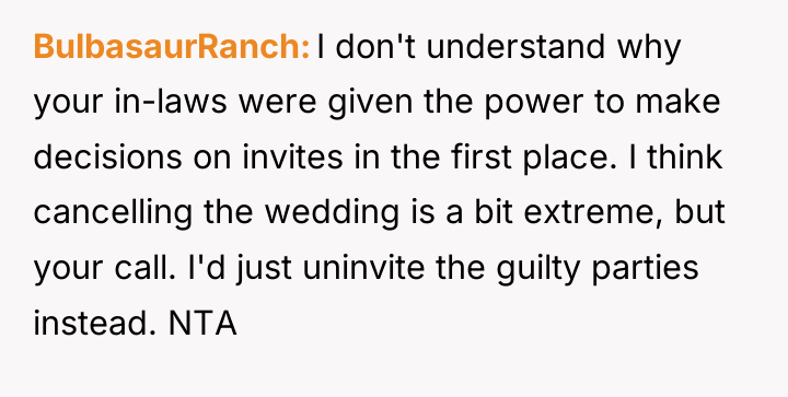BulbasaurRanch I don't understand why your in-laws were given the...