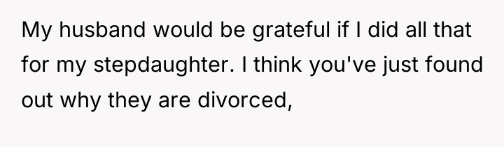 My husband would be grateful if I did all that...