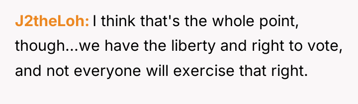 J2theLoh I think that's the whole point, though...we have the...