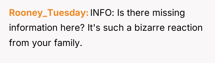 Rooney_Tuesday INFO: Is there missing information here? It's such a...
