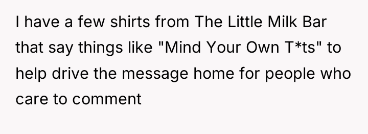 I have a few shirts from The Little Milk Bar...
