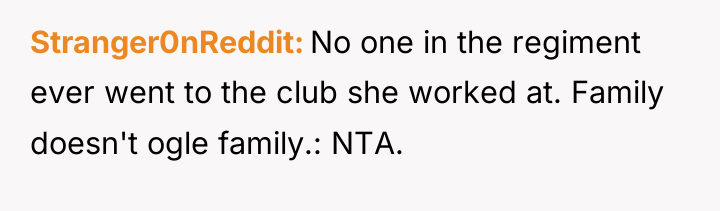 Stranger0nReddit No one in the regiment ever went to the...