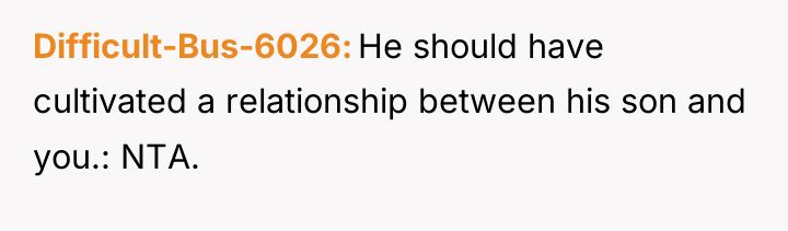 Difficult-Bus-6026 He should have cultivated a relationship between his son...