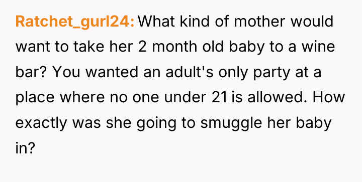 Ratchet_gurl24 What kind of mother would want to take her...