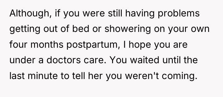Although, if you were still having problems getting out of...