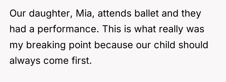Our daughter, Mia, attends ballet and they had a performance....