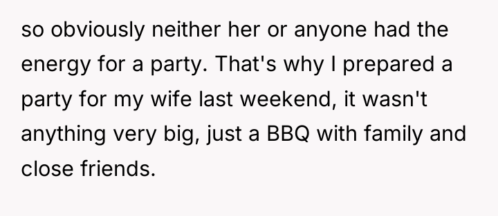 so obviously neither her or anyone had the energy for...
