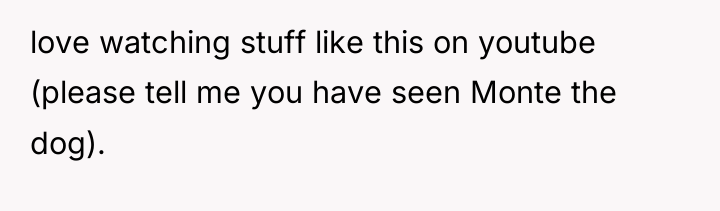 love watching stuff like this on youtube (please tell me...