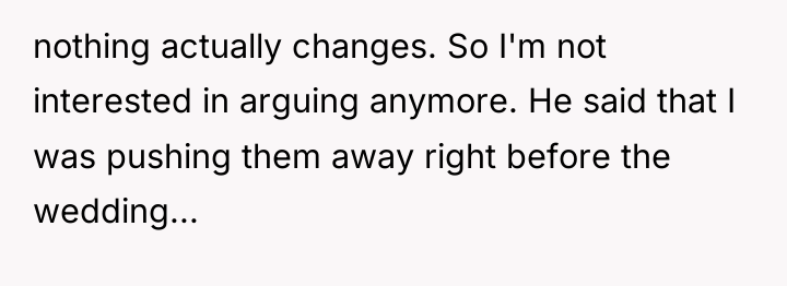 nothing actually changes. So I'm not interested in arguing anymore....