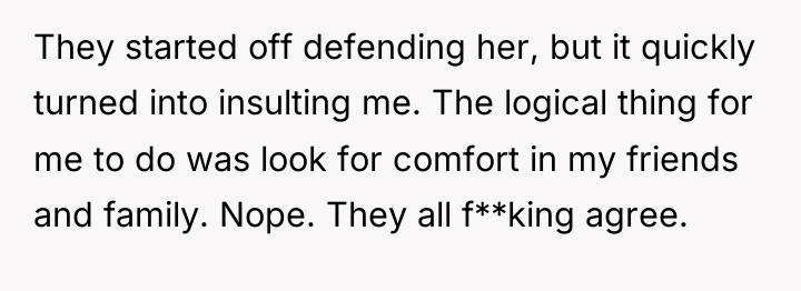 They started off defending her, but it quickly turned into...