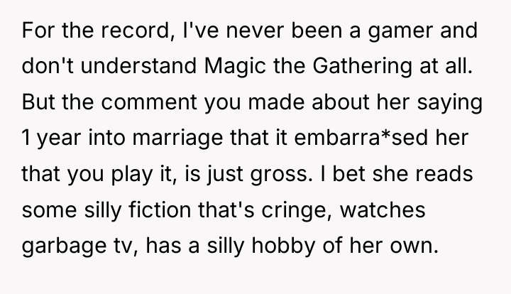 For the record, I've never been a gamer and don't...