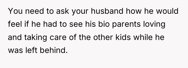You need to ask your husband how he would feel...