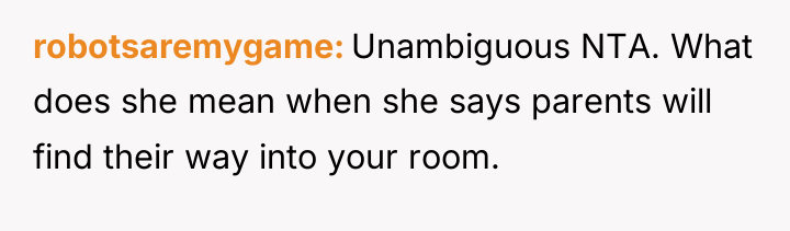 robotsaremygame Unambiguous NTA. What does she mean when she says...