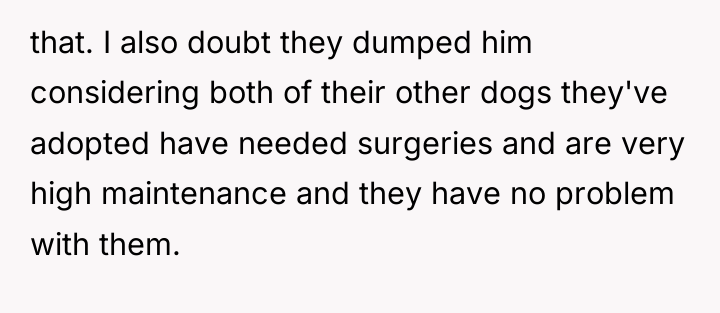 that. I also doubt they dumped him considering both of...