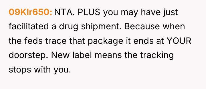 09Klr650 NTA. PLUS you may have just facilitated a drug...