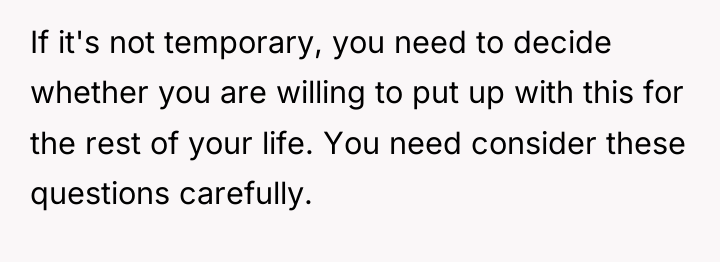 If it's not temporary, you need to decide whether you...