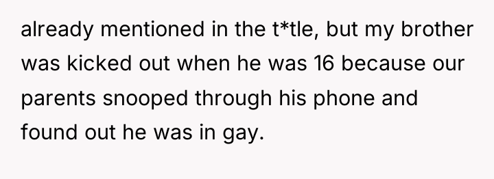 already mentioned in the t*tle, but my brother was kicked...