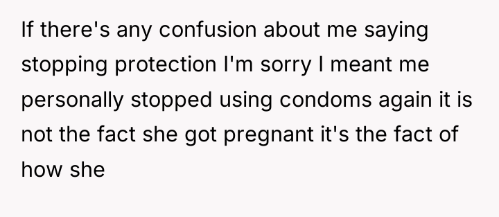 If there's any confusion about me saying stopping protection I'm...